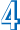 ４、
