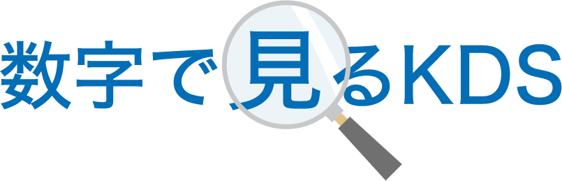 数字で見るKDS